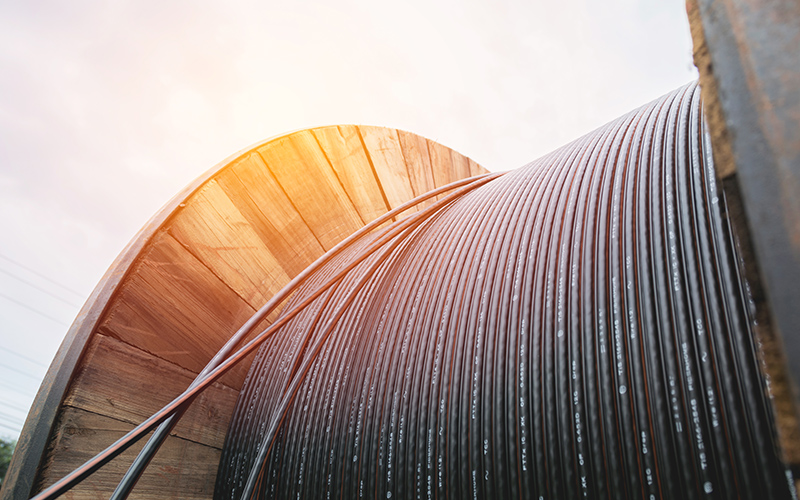 Coil of electric cable Coil of electric cable