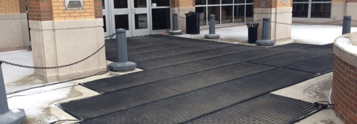Heated Entrance Floor Mats - Ice and Snow Melting Mats are